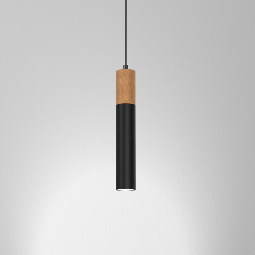 Luster na sajli CASSA 1xGU10/60W/230V crna