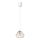 Luster na sajli CEED GOLD 1xE27/60W/230V pr. 17,5 cm bijela/zlatna