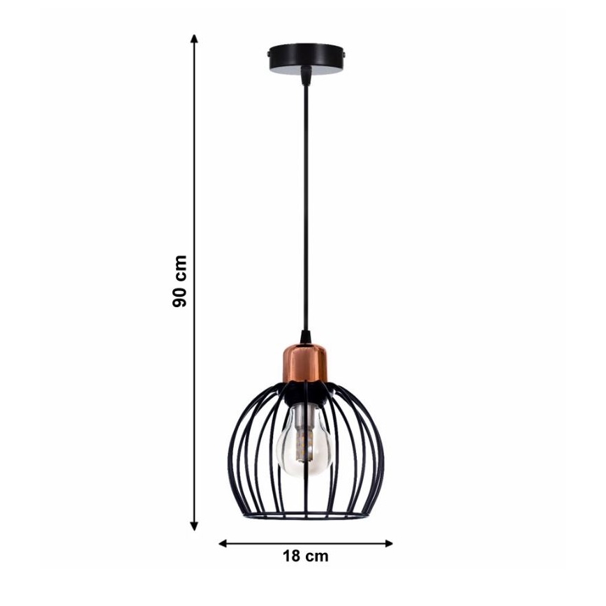 Luster na sajli CELTA 1xE27/40W/230V