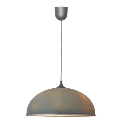 Luster na sajli CIRCLE 1xE27/15W/230V siva