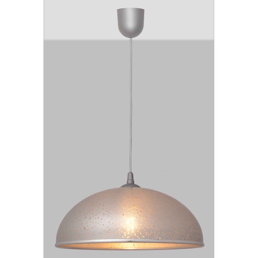 Luster na sajli CIRCLE 1xE27/15W/230V siva