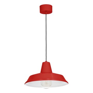 Luster na sajli CLASS 1xE27/15W/230V crvena