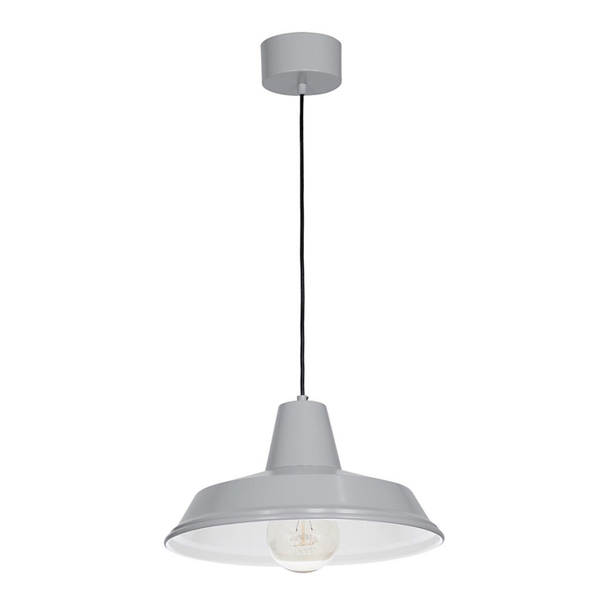 Luster na sajli CLASS 1xE27/15W/230V siva
