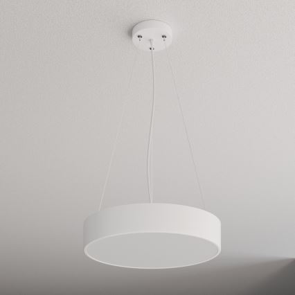Luster na sajli CLEO 3xE27/24W/230V pr. 40 cm bijela