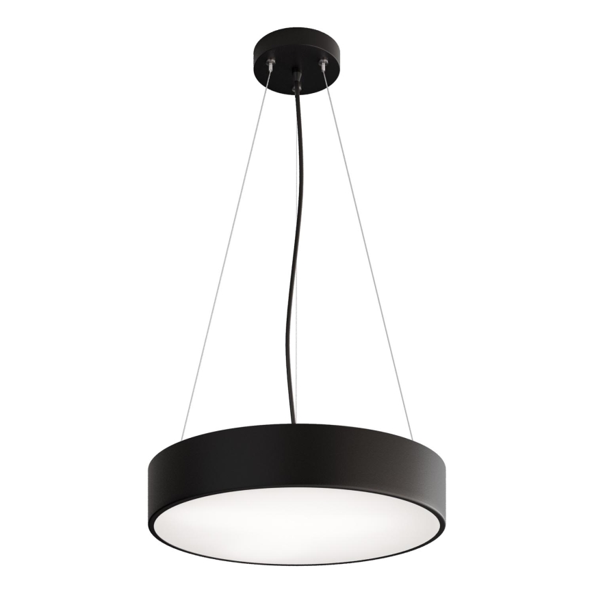 Luster na sajli CLEO 3xE27/24W/230V pr. 40 cm crna