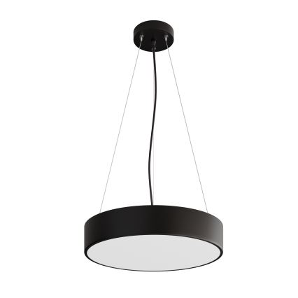 Luster na sajli CLEO 3xE27/24W/230V pr. 40 cm crna