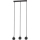 Luster na sajli COLM 3xGU10/30W/230V crna