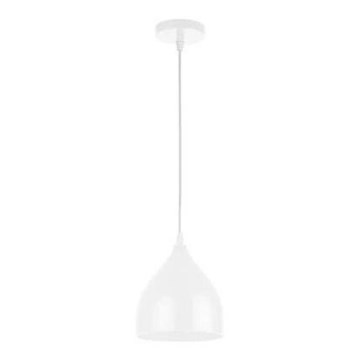 Luster na sajli COMO 1xE27/60W/230V pr. 17 cm bijela