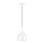 Luster na sajli COMO 1xE27/60W/230V pr. 17 cm bijela
