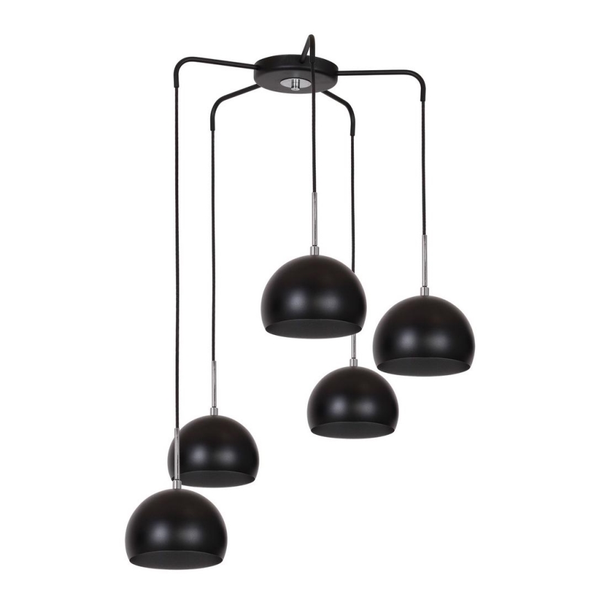 Luster na sajli COOL 5xE27/60W/230V