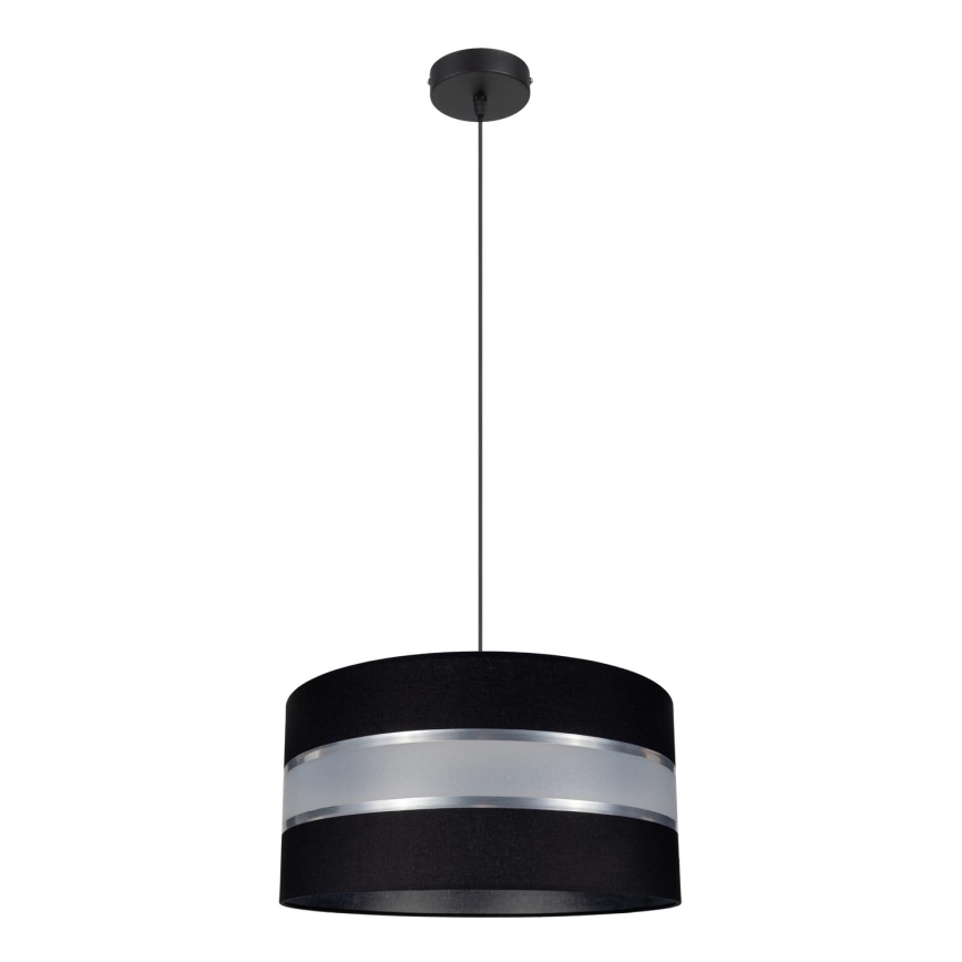 Luster na sajli CORAL 1xE27/60W/230V crna