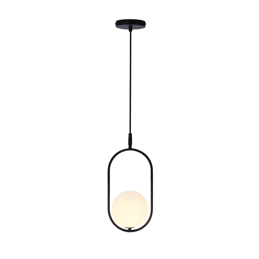 Luster na sajli CORDEL 1xG9/28W/230V crna