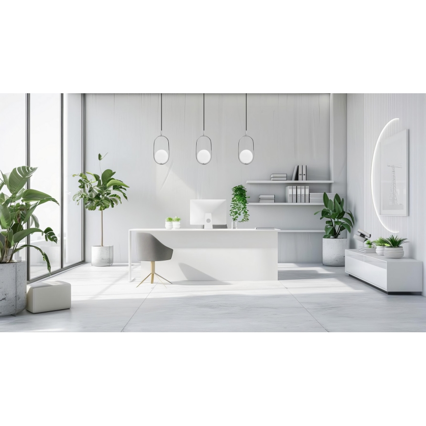 Luster na sajli CORDEL 1xG9/28W/230V sjajni krom