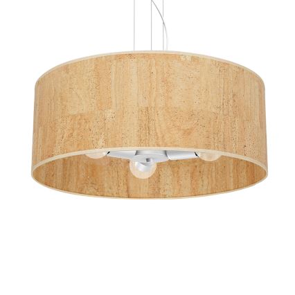 Luster na sajli CORK 3xE27/60W/230V