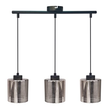 Luster na sajli COX 3xE27/60W/230V