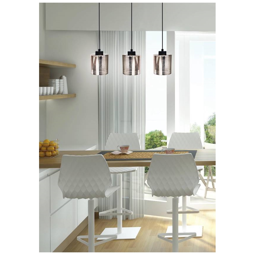 Luster na sajli COX 3xE27/60W/230V