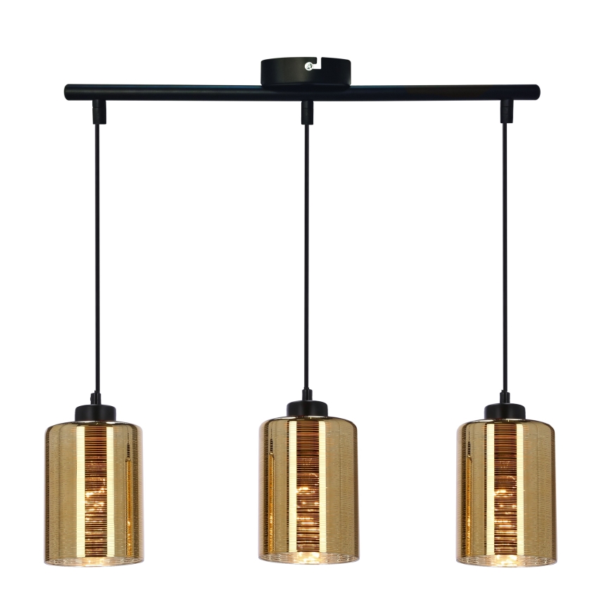 Luster na sajli COX 3xE27/60W/230V zlatna