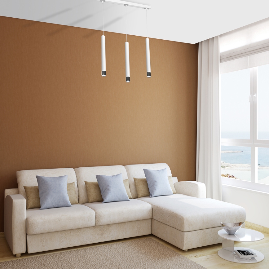 Luster na sajli DANI 3xGU10/8W/230V