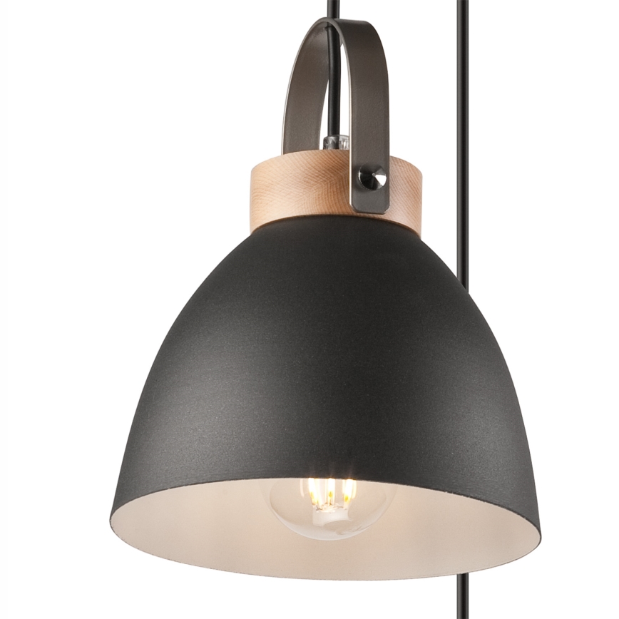 Luster na sajli DANIELLE 3xE27/60W/230V bukva - FSC certificirano