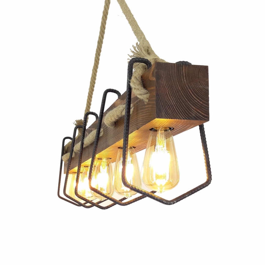 Luster na sajli DEMIR 5xE27/40W/230V