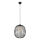 Luster na sajli DESTELLO 1xE27/15W/230V Ø 33 cm crna