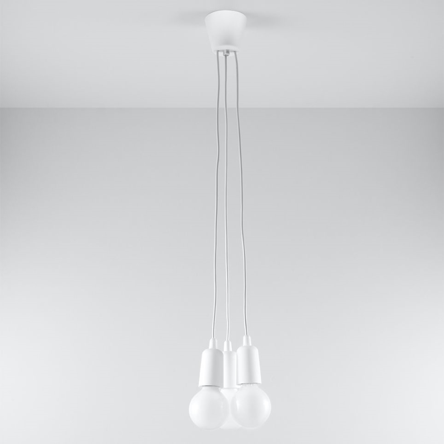 Luster na sajli DIEGO 3xE27/60W/230V