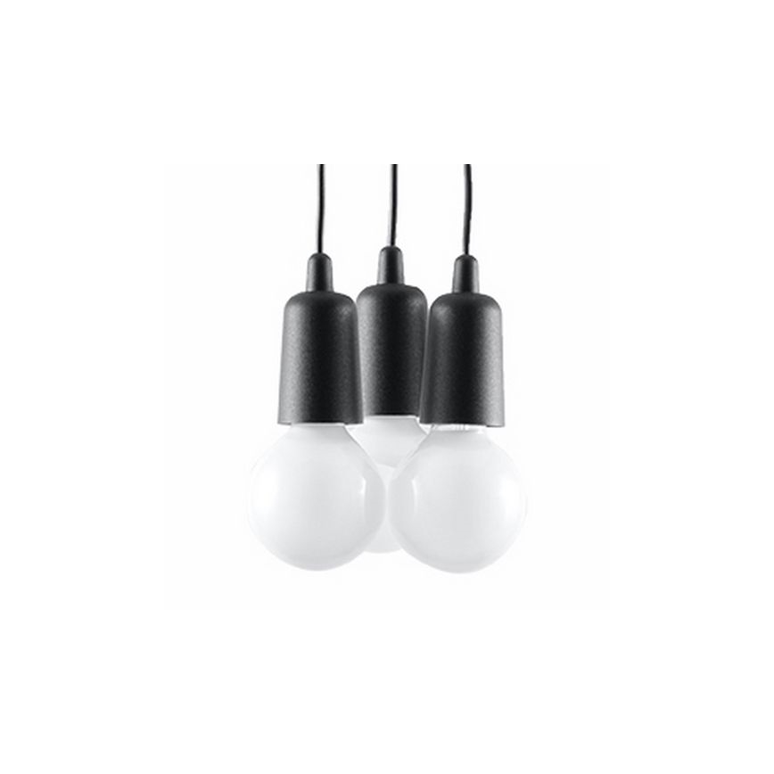 Luster na sajli DIEGO 3xE27/60W/230V