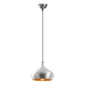 Luster na sajli DODO 1xE27/40W/230V matni krom