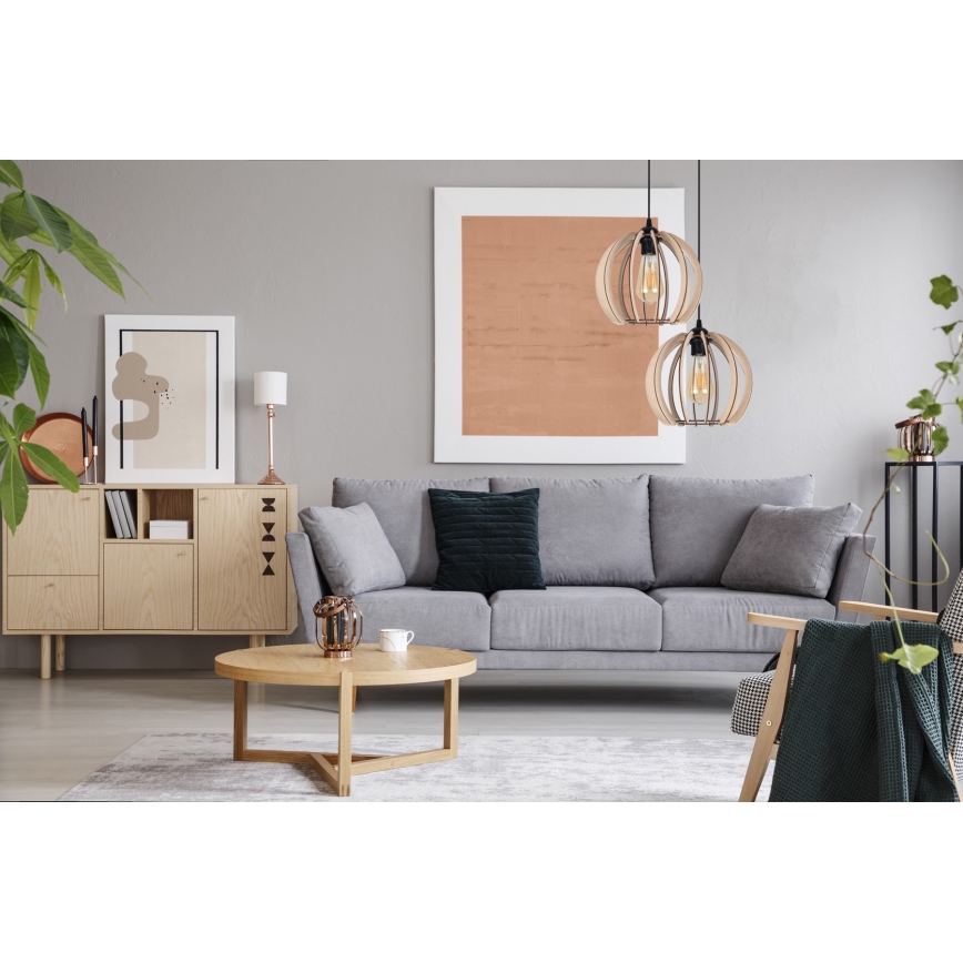 Luster na sajli DORO 2xE27/60W/230V