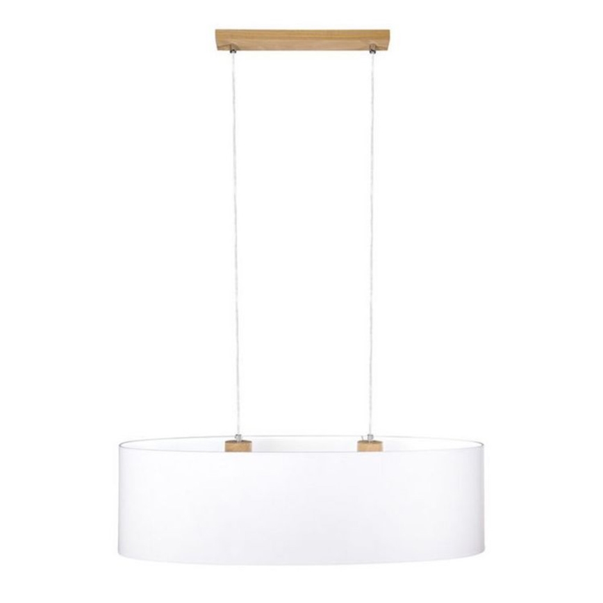 Luster na sajli DOVE 2xE27/40W/230V hrast