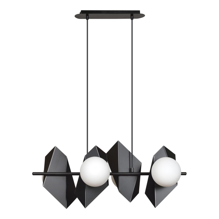 Luster na sajli DRIFTON 4xE14/10W/230V crna