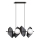 Luster na sajli DRIFTON 4xE14/10W/230V crna