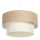Luster na sajli DUO 1xE27/60W/230V Ø 40 cm bež/krem