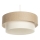 Luster na sajli DUO 1xE27/60W/230V Ø 50 cm bež/krem