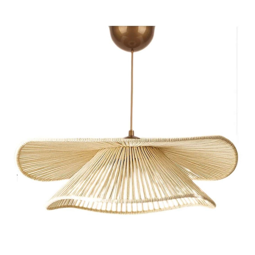Luster na sajli DUVELA 1xE27/40W/230V bež