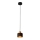 Luster na sajli EDISON 1xE27/15W/230V