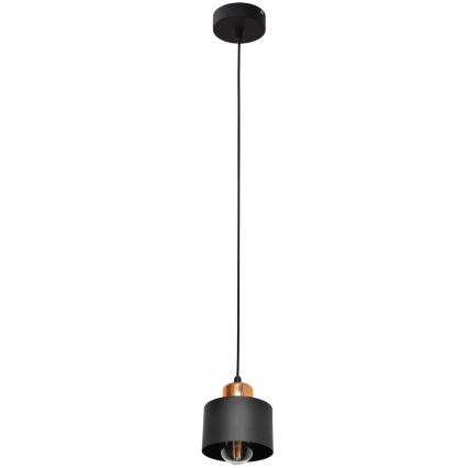 Luster na sajli EDISON 1xE27/15W/230V