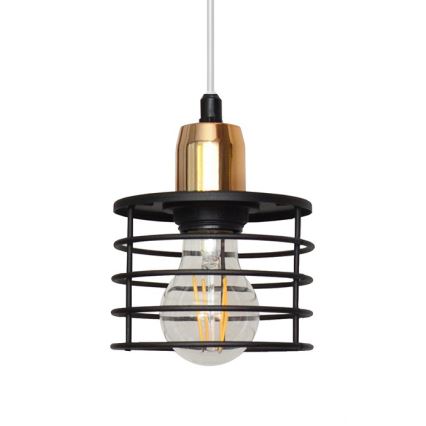 Luster na sajli EDISON 3xE27/15W/230V