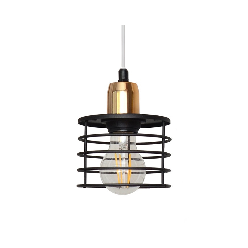 Luster na sajli EDISON 3xE27/15W/230V