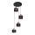 Luster na sajli EDISON 4xE27/15W/230V