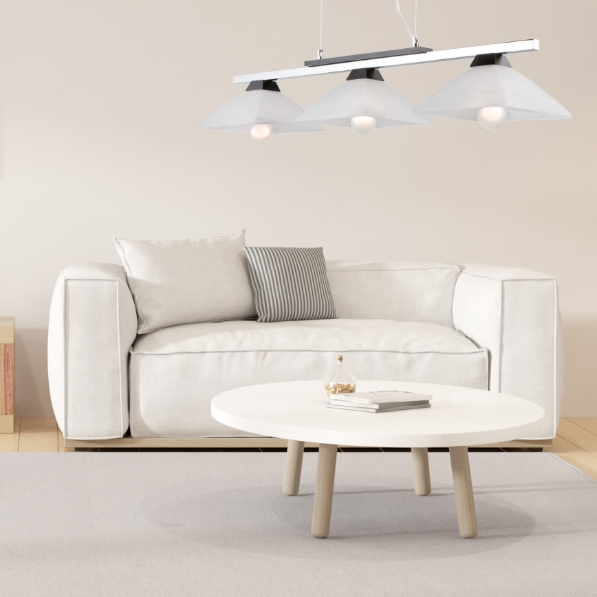 Luster na sajli ELA 3xE27/60W/230V bukva