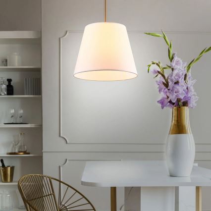 Luster na sajli ELENA 1xE27/20W/230V bijela