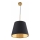 Luster na sajli ELENA 1xE27/20W/230V crna