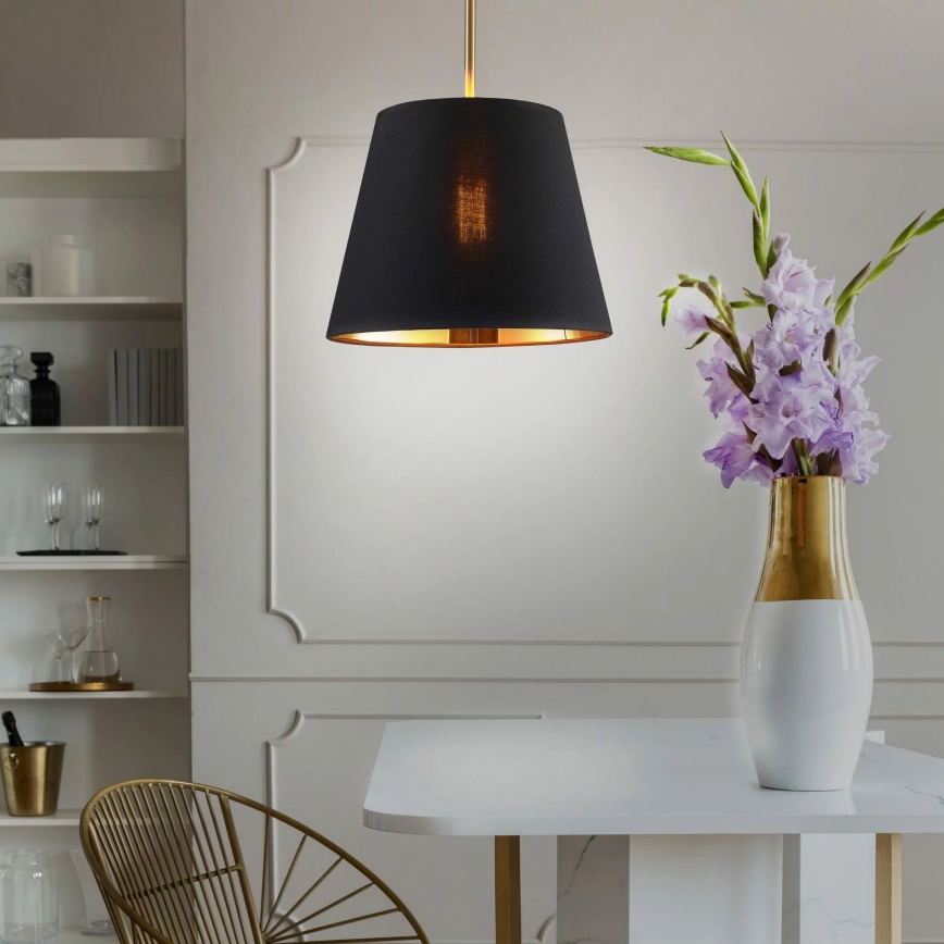 Luster na sajli ELENA 1xE27/20W/230V crna