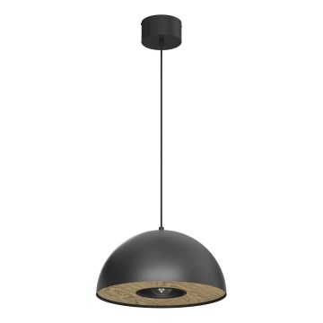 Luster na sajli ELGUND 1xE27/15W/230V pr. 35 cm crna