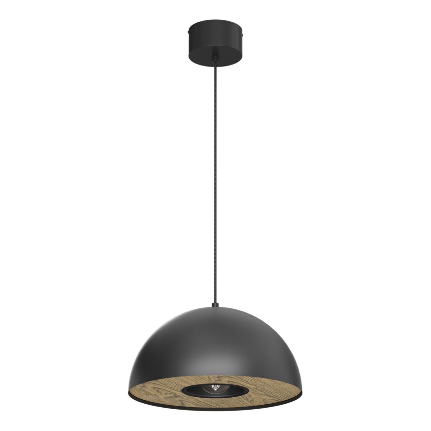 Luster na sajli ELGUND 1xE27/15W/230V pr. 35 cm crna