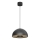 Luster na sajli ELGUND 1xE27/15W/230V pr. 35 cm crna