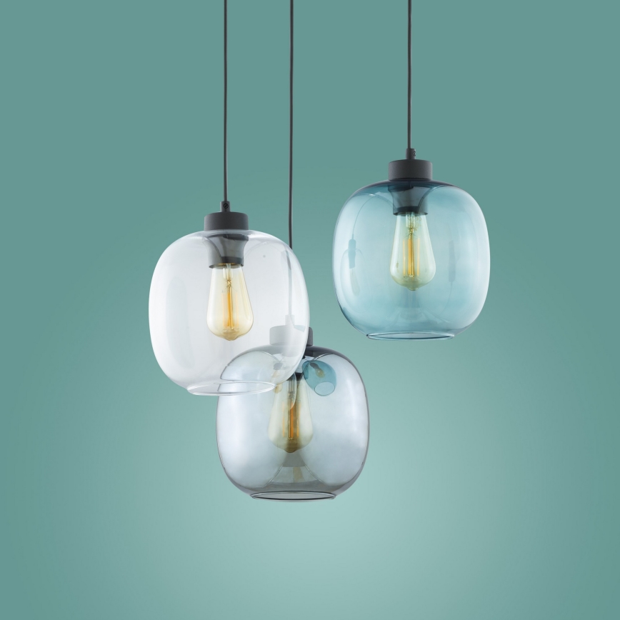 Luster na sajli ELIO 3xE27/15W/230V