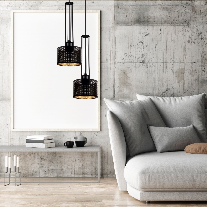 Luster na sajli ELIS 2xE27/60W/230V pr. 30 cm