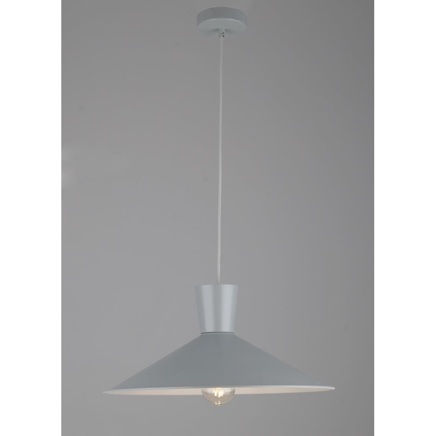Luster na sajli ELISTA 1xE27/60W/230V siva